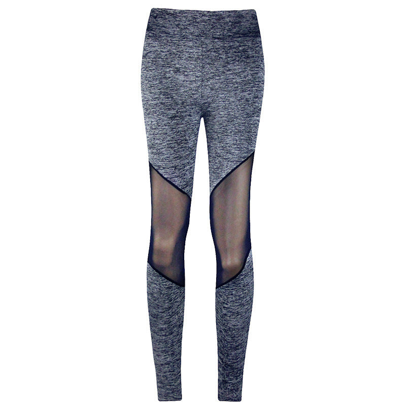 Damen Sportleggings mit atmungsaktiven Mesh-Einsätzen WW