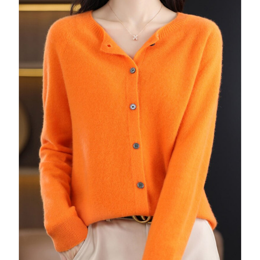 WW Damen Rundhals Cardigan Pullover