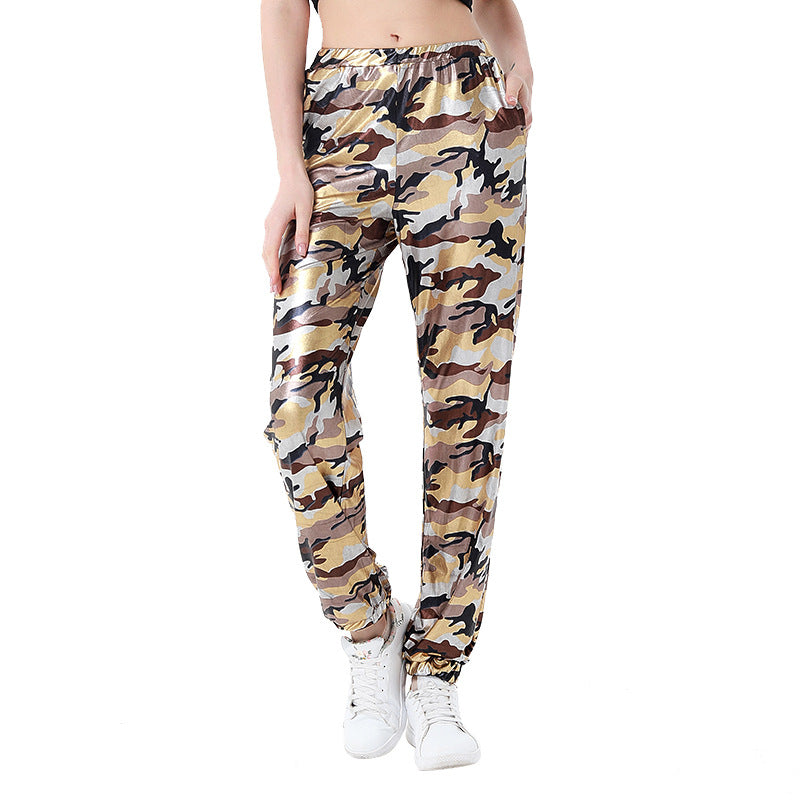 Damen Samt Jogginghose im angesagten Leopardenlook WW