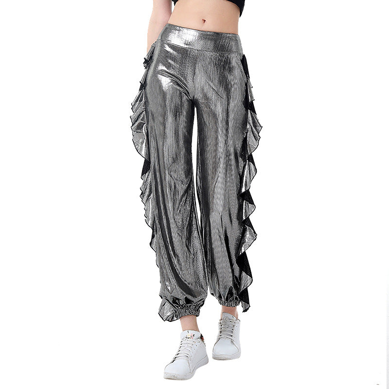 Damen elegante und schicke Rüschenshosen WW