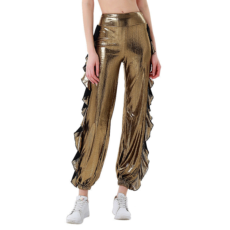 Damen elegante und schicke Rüschenshosen WW