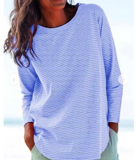 Damen lässiges Langarmshirt WW