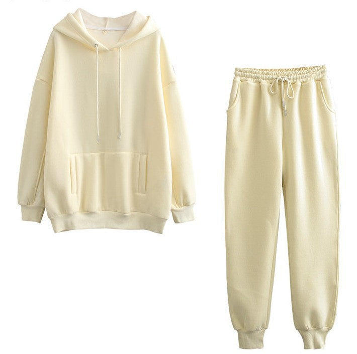 Damen lässiges Hoodie und Jogginghose Set WW