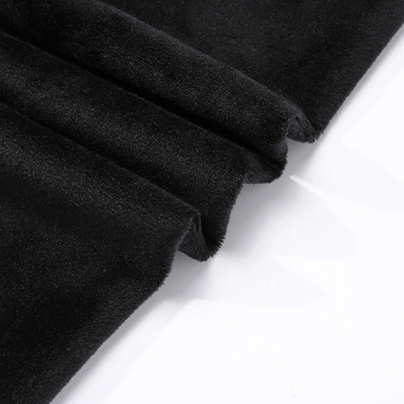 Damen Hochwertige Leggings mit asymmetrischem Rock und seitlichem Reißverschluss WW
