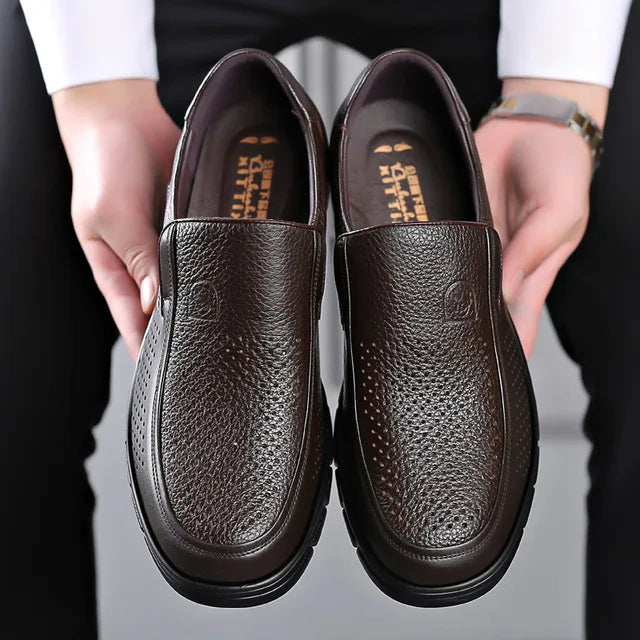 WW - Herren-Freizeitschuhe aus echtem Leder