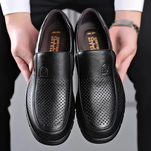 WW - Herren-Freizeitschuhe aus echtem Leder