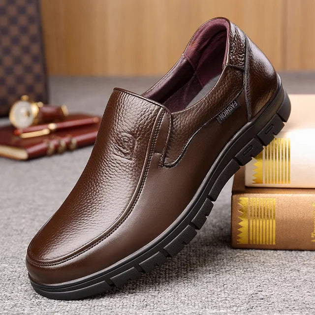 WW - Herren-Freizeitschuhe aus echtem Leder