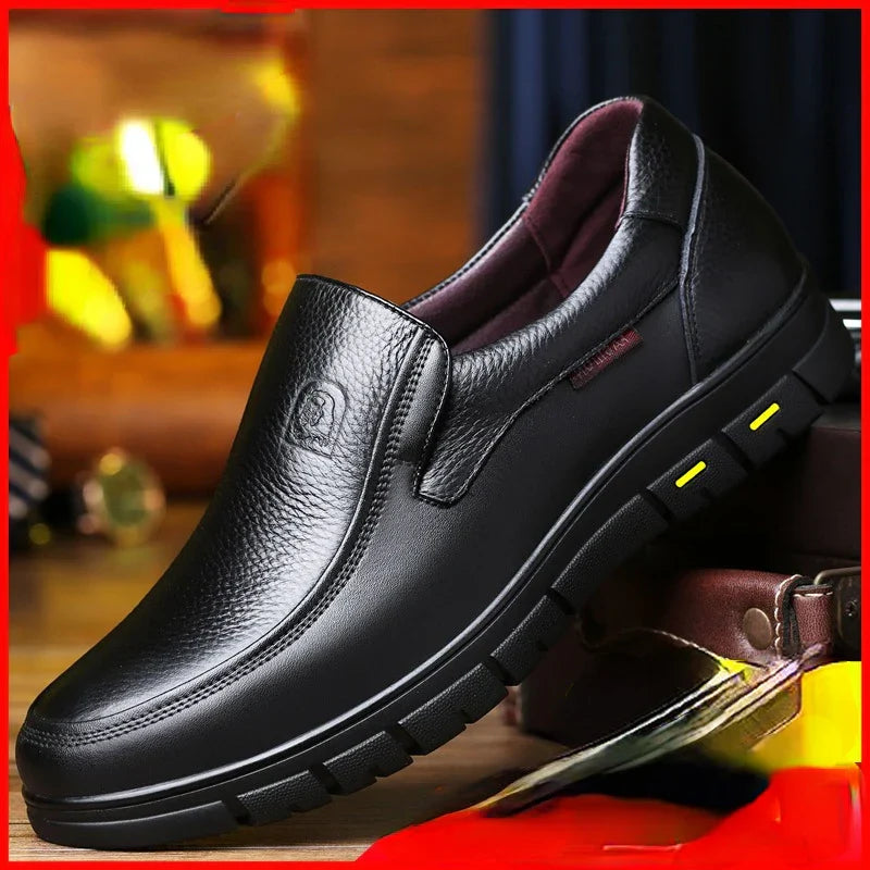 WW - Herren-Freizeitschuhe aus echtem Leder