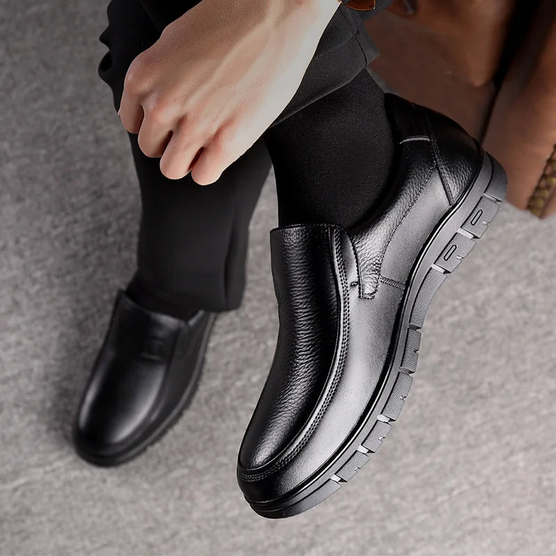 WW - Herren-Freizeitschuhe aus echtem Leder