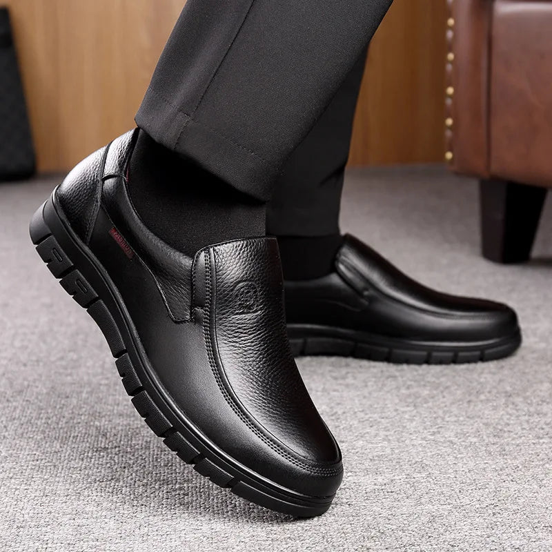 WW - Herren-Freizeitschuhe aus echtem Leder