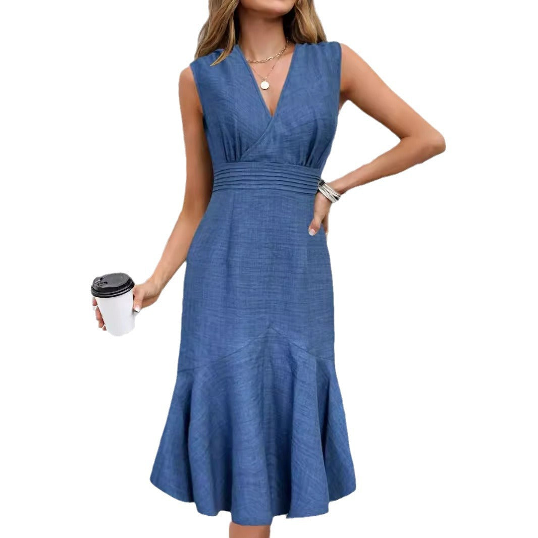 Damen A-Linien Abendkleid WW