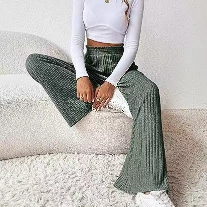 Damen weite Strickhose WW
