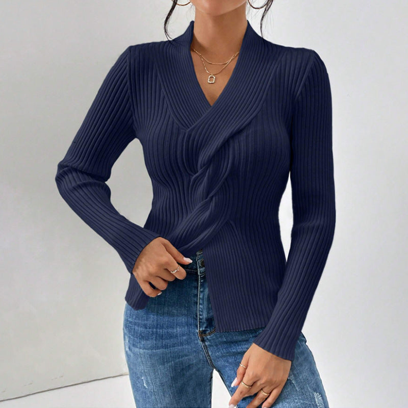 Damen eleganter Strickblazer WW