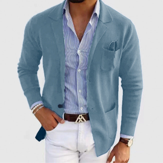 Herren elegante und bequeme Strickjacke WW