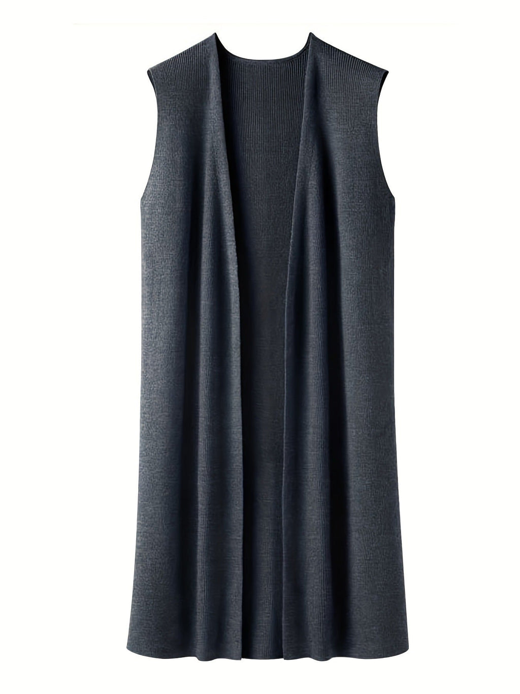 Damen elegante ärmellose Strickweste WW