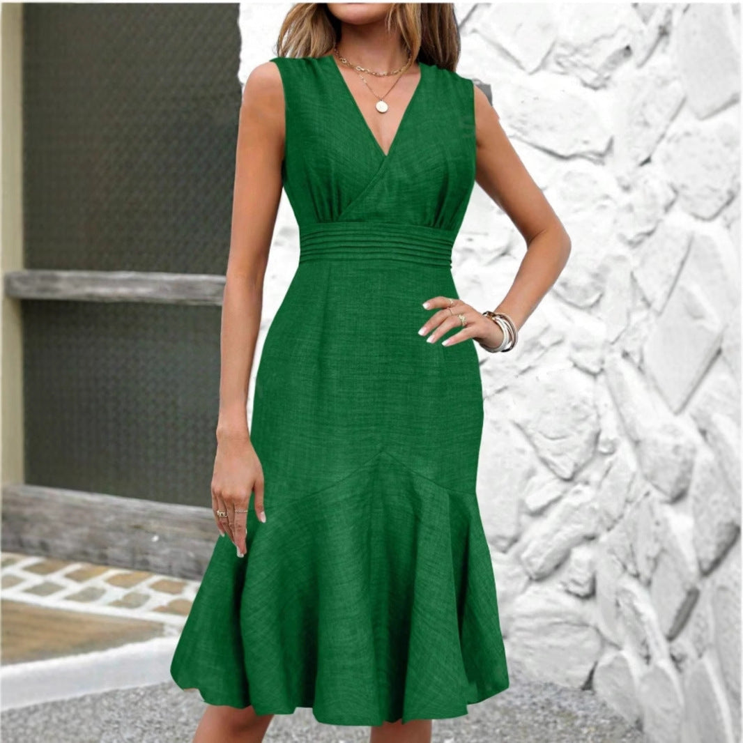 Damen A-Linien Abendkleid WW