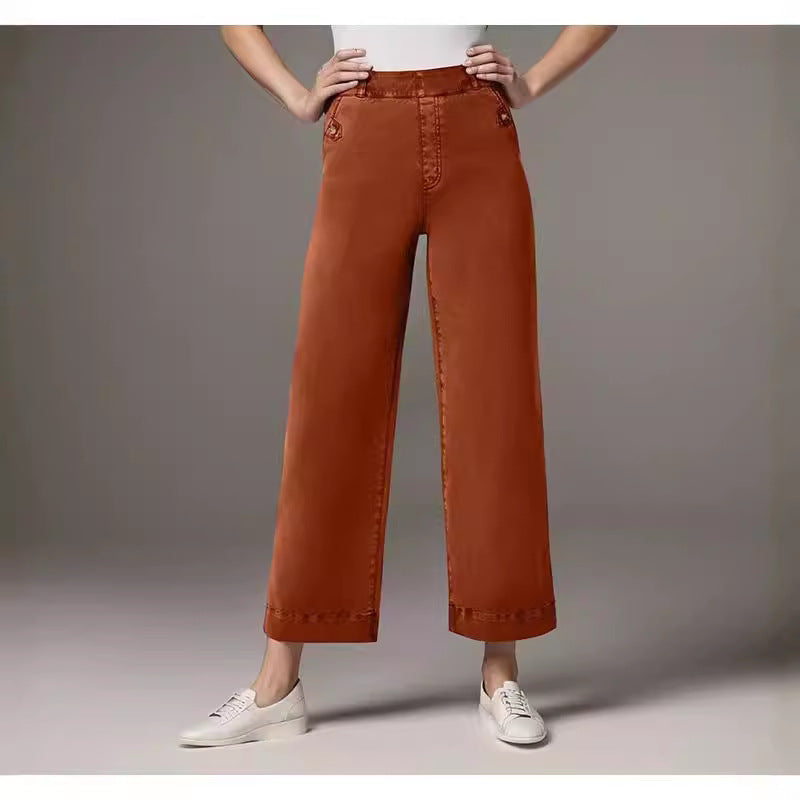 Damen weite Baumwollhose WW