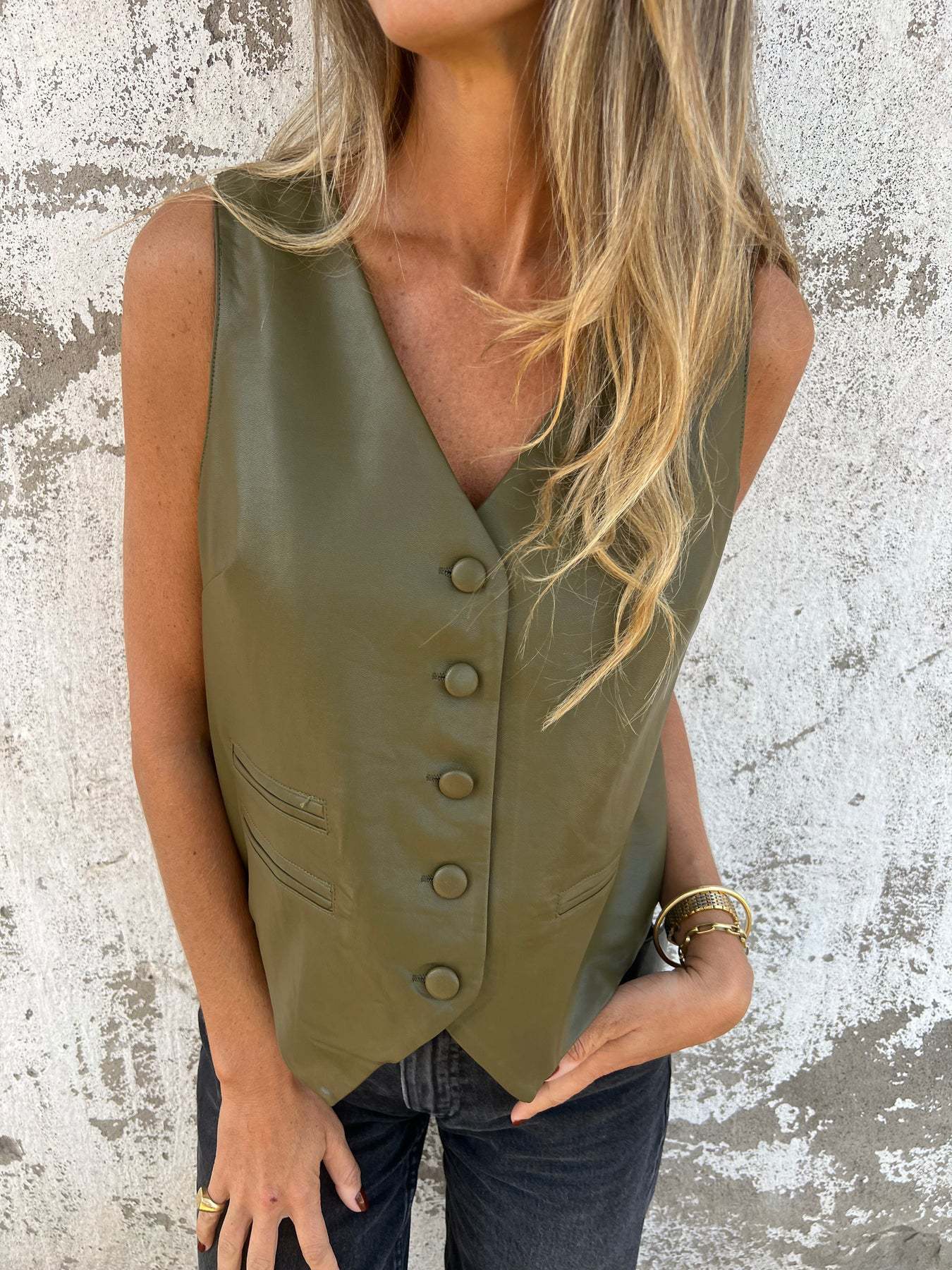 Damen elegante stylish Weste WW