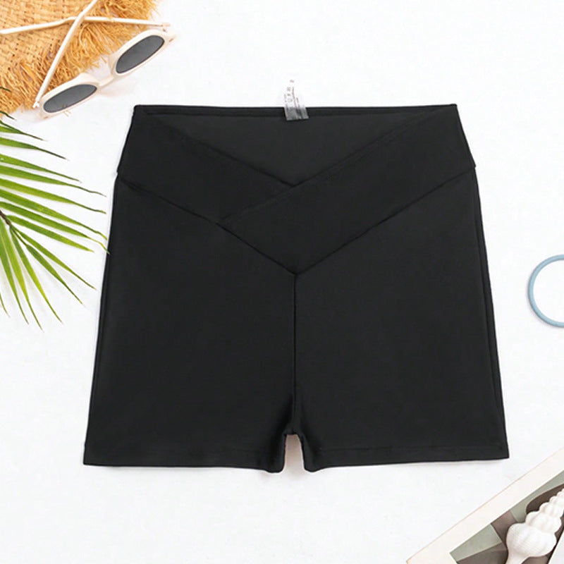 Damen Hochtaillierte Badehose WW