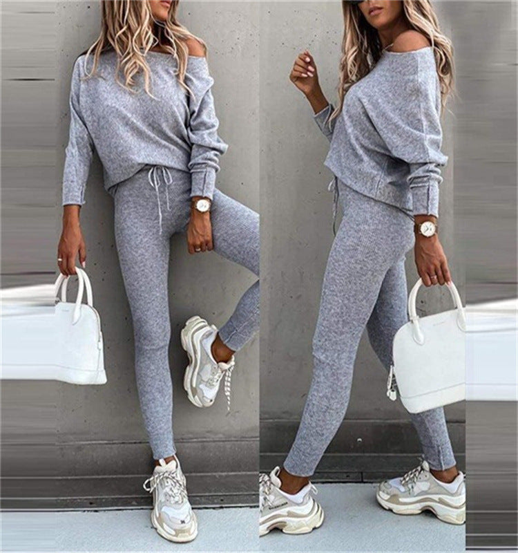 Damen Casual Strickanzug WW