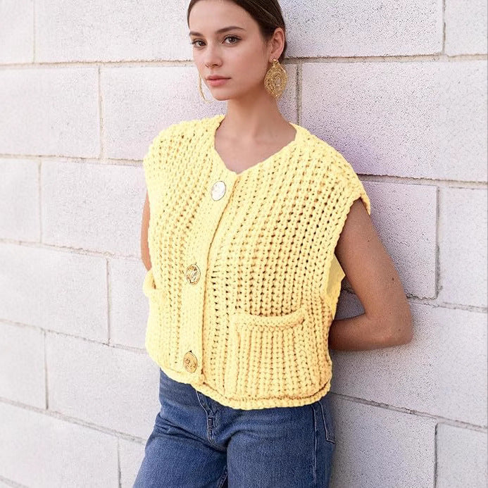 Damen Strickweste WW