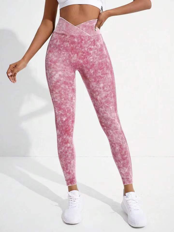 Damen Hochgeschnittene Sportleggings WW