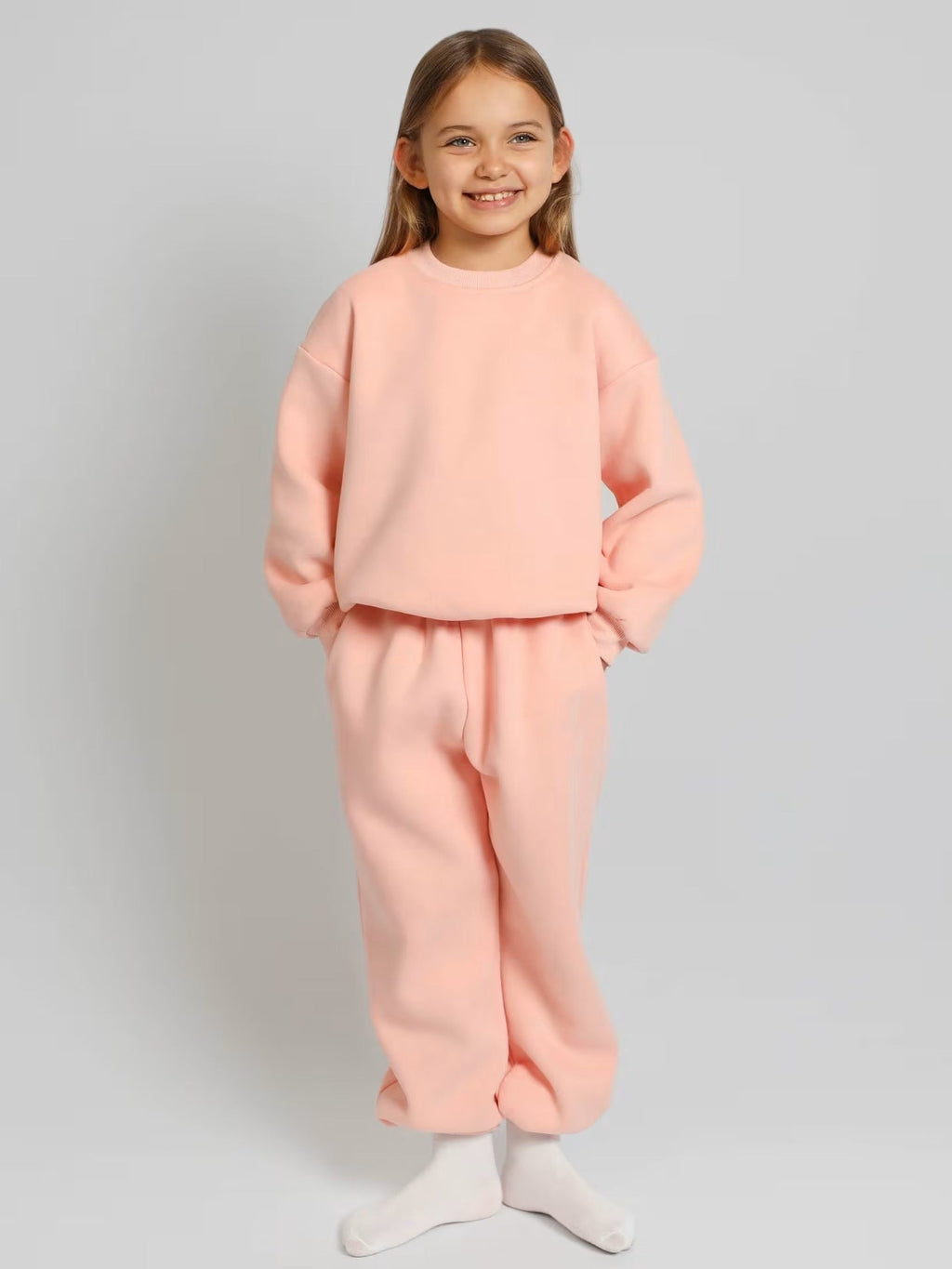 Damen lässiges Sweatshirt und bequeme Jogginghose Set WW
