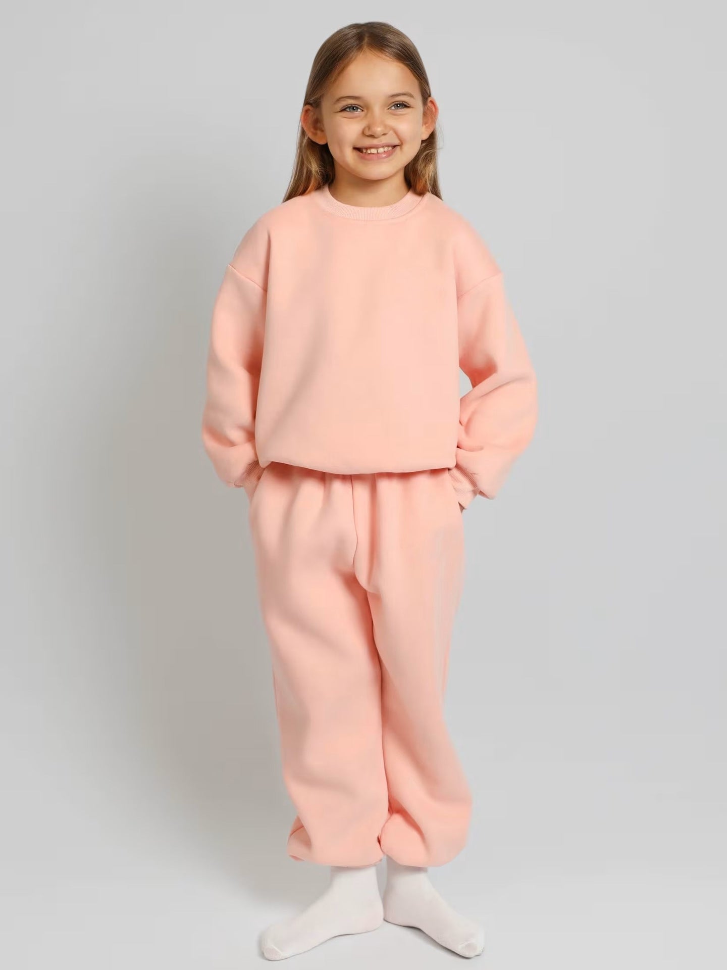 Damen lässiges Sweatshirt und bequeme Jogginghose Set WW