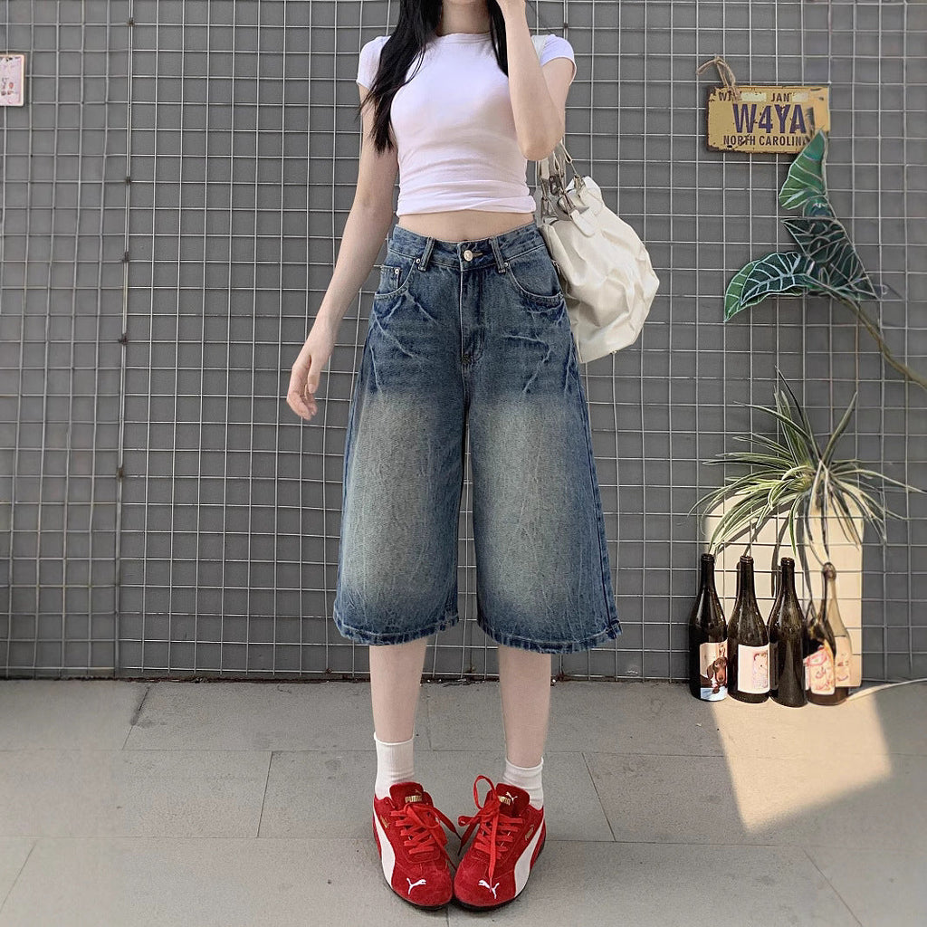 Damen Jeans-Shorts WW