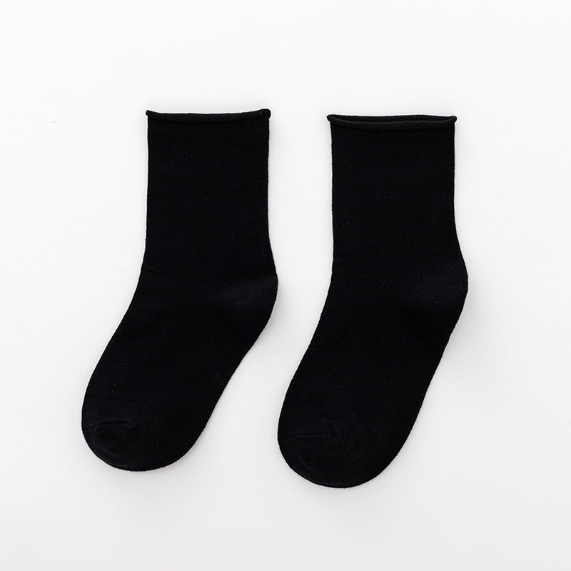 Damen Komfortable Baumwollsocken im klassischen Stil WW