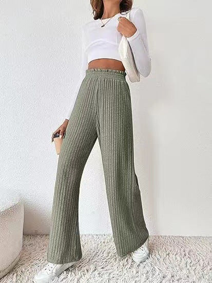 Damen weite Strickhose WW