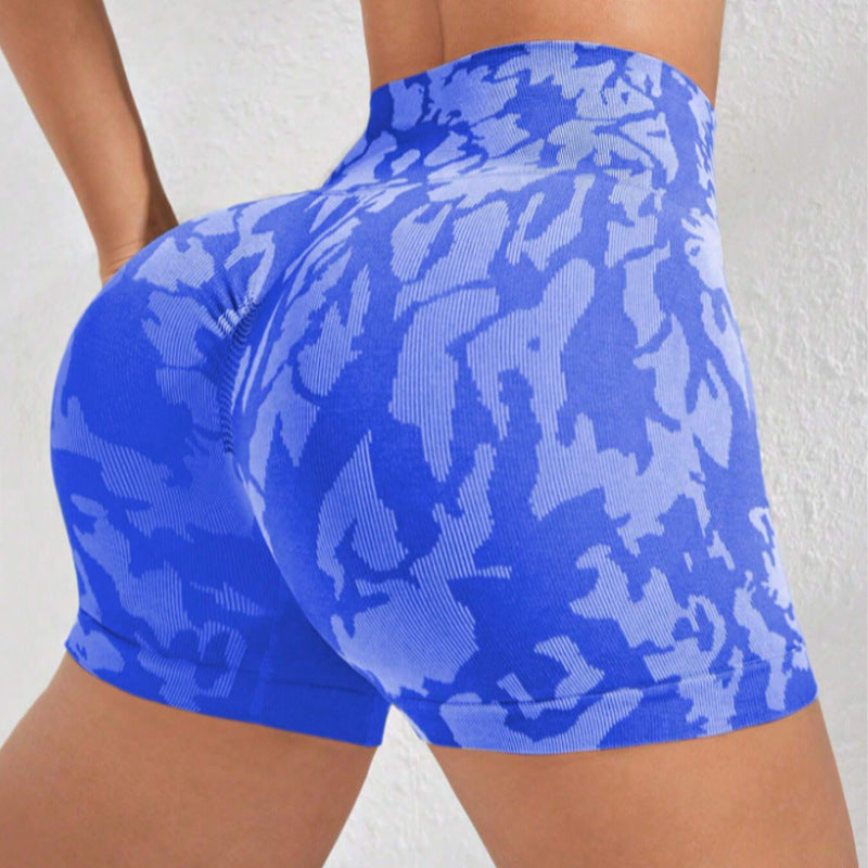 Damen Sportliche Ripp-Shorts mit hohem Bund und optimierter Passform WW