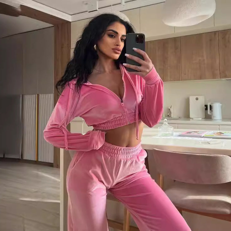 Damen Sportliches Zweiteiliges Set WW