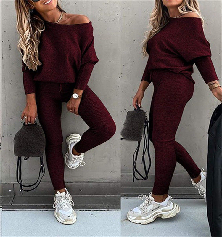 Damen Casual Strickanzug WW