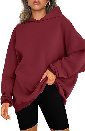 Damen Oversize Hoodie mit Kapuze WW