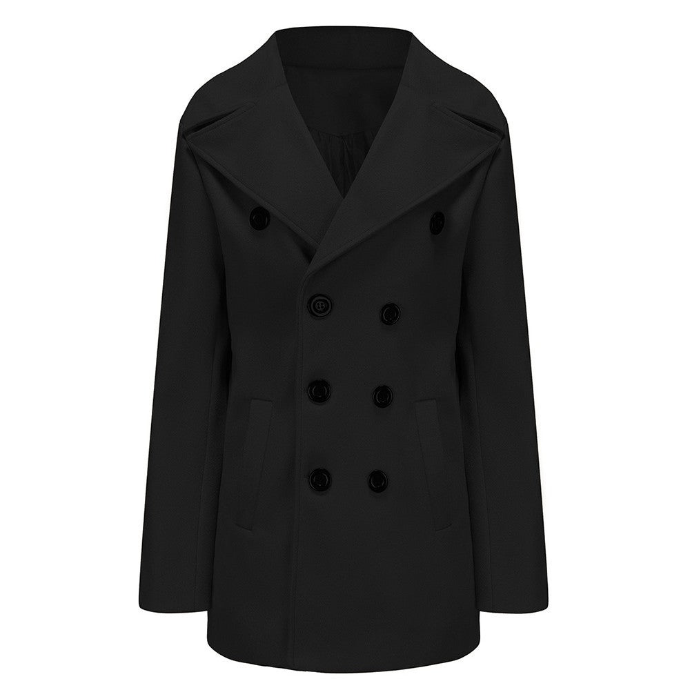 Herren elegante Wintermantel WW