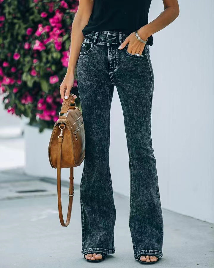 Damen Bootcut Jeans WW