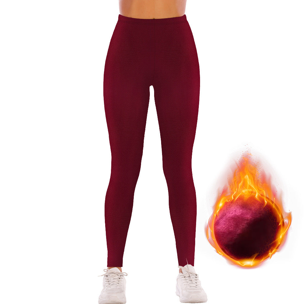 Damen Hochwertige Fitness-Leggings mit schweißableitender Technologie und hohem Bund WW