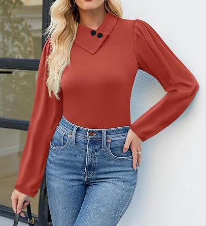Damen Chic Langarm Body WW