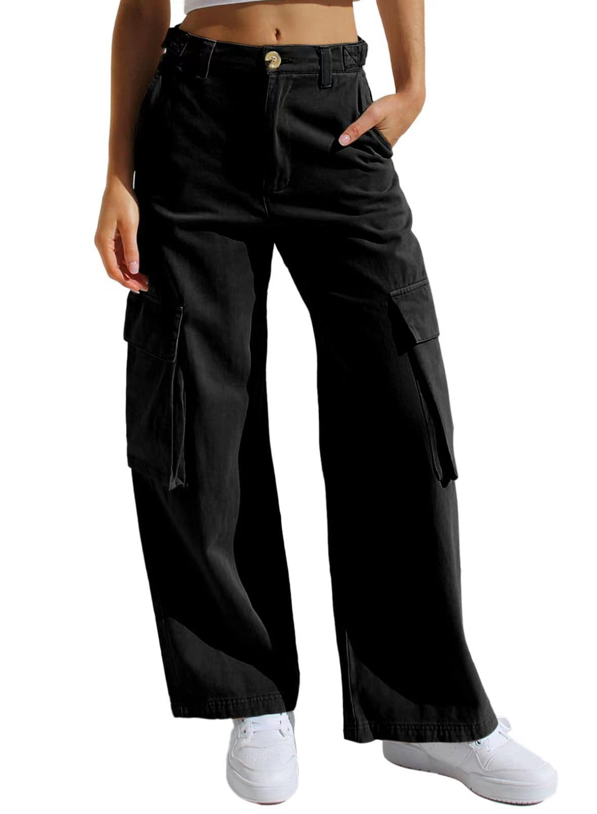 Damen Utility-Hose im Cargo-Stil WW