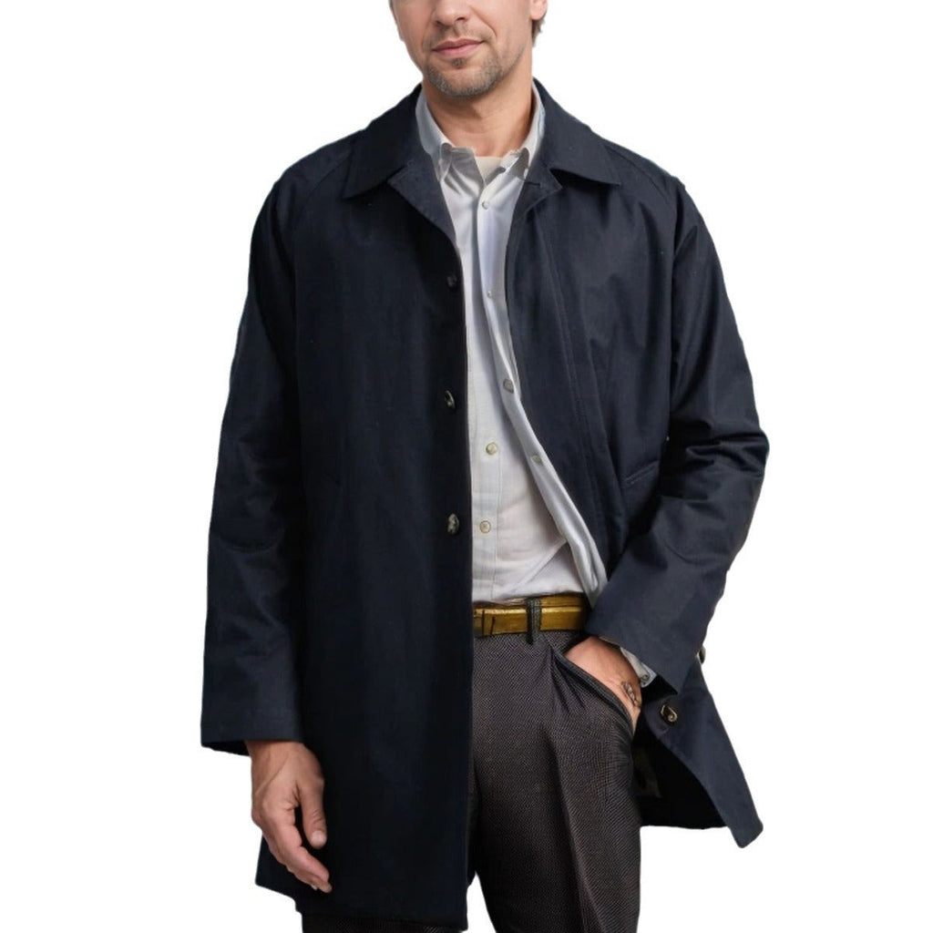 Herren leichte Übergangsjacke im minimalistischen Design mit praktischen Knöpfen und großen Taschen WW