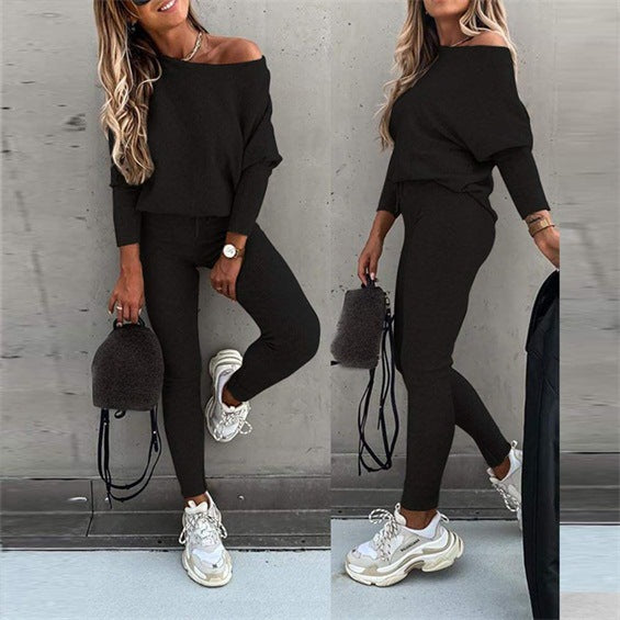 Damen Casual Strickanzug WW