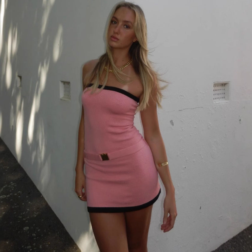 Damen Sommerkleid mit fließendem Schnitt und eleganten Details WW