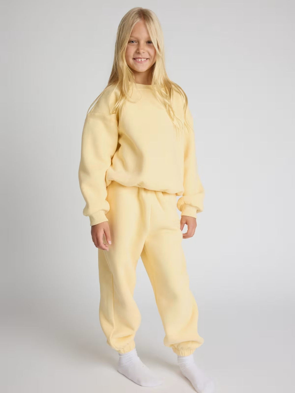 Damen lässiges Sweatshirt und bequeme Jogginghose Set WW