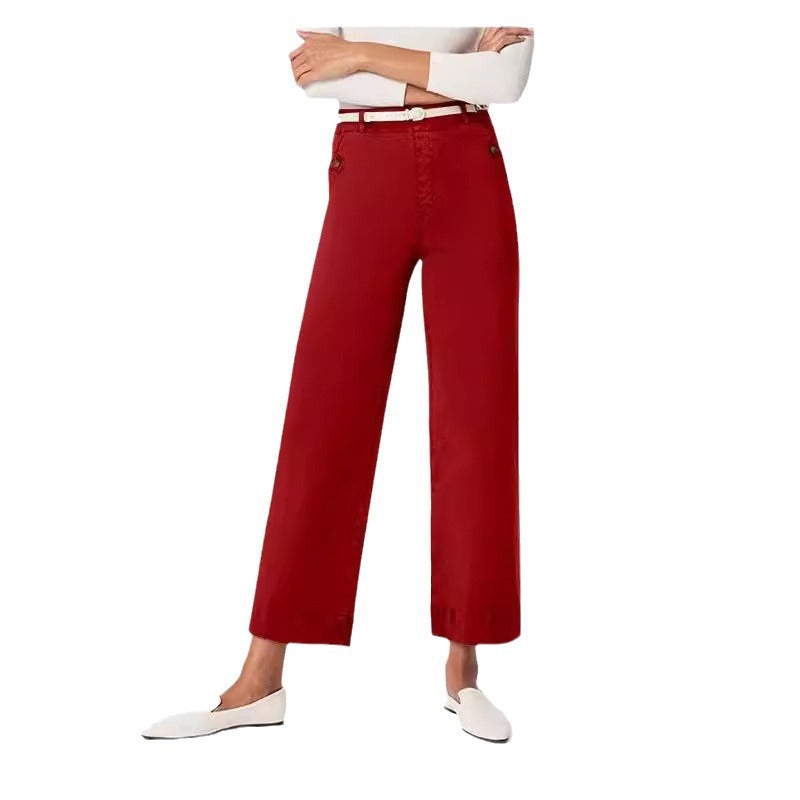 Damen weite Baumwollhose WW