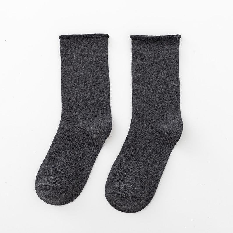 Damen Komfortable Baumwollsocken im klassischen Stil WW