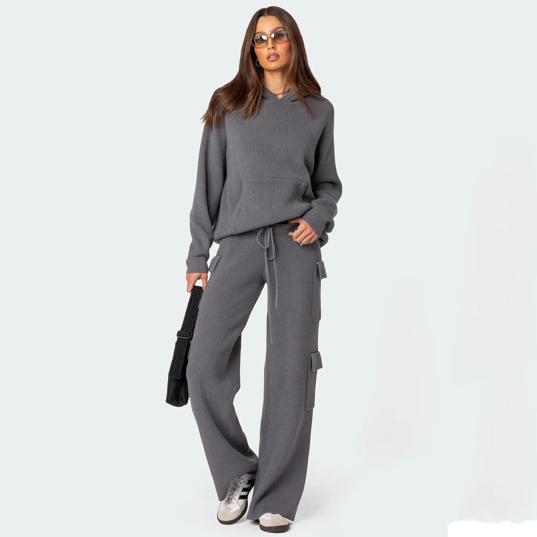 Damen Bequemer Hoodie mit Struktur WW