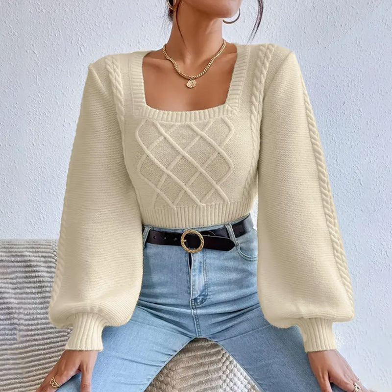 Damen Pullover mit eleganter Schnittführung und strukturiertem Design WW