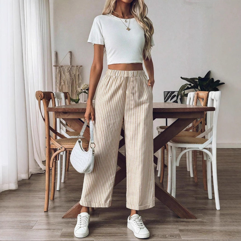 Damen weite Strickhose WW
