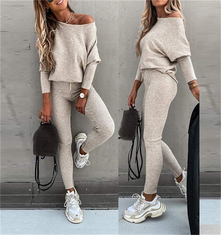 Damen Casual Strickanzug WW